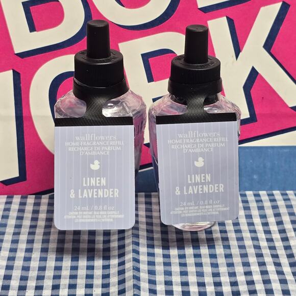 BBW Linen & Lavender Wallflower Fragrance Refill Set - Picture 1 of 2